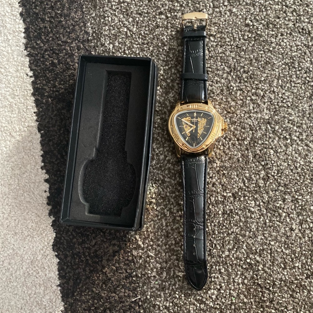 Winner mens black watch